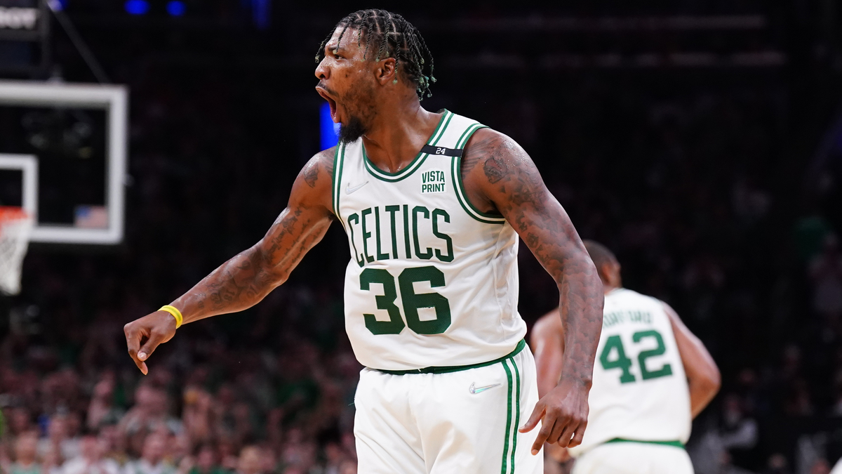 Boston Celtics guard Marcus Smart