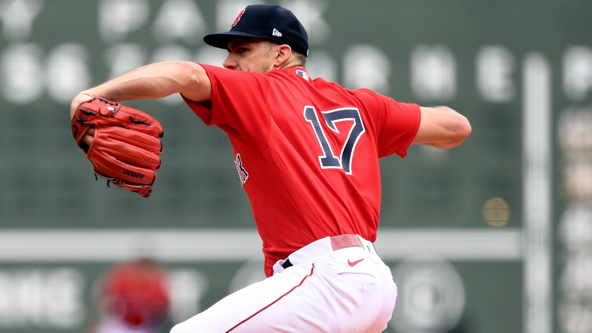 Boston Red Sox pitcher Nathan Eovaldi