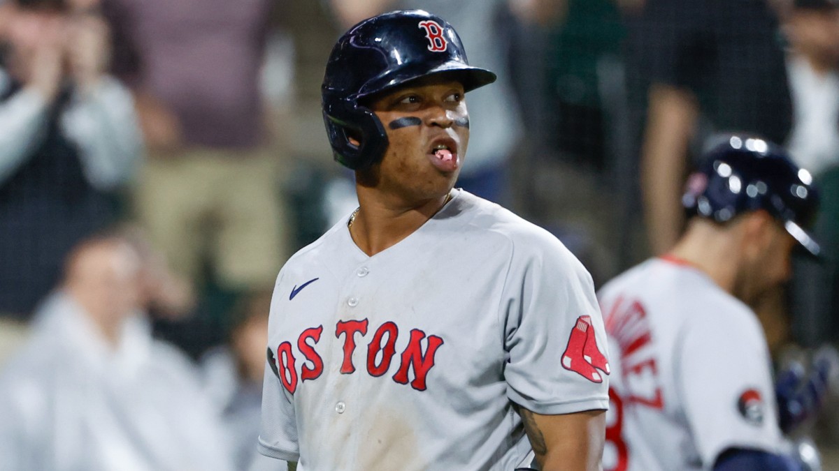 Boston Red Sox third baseman Rafael Devers