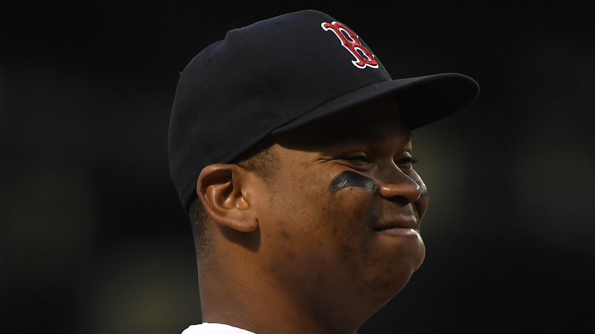 Boston Red Sox third baseman Rafael Devers