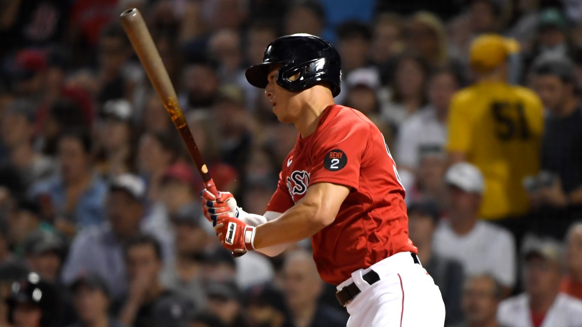 Boston Red Sox outfielder Rob Refsnyder