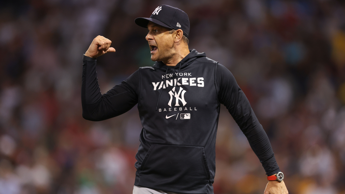 New York Yankees manager Aaron Boone