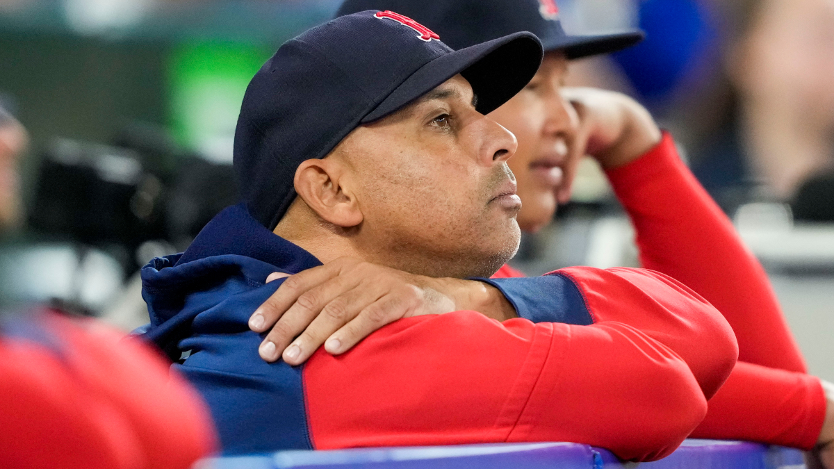 Boston Red Sox manager Alex Cora