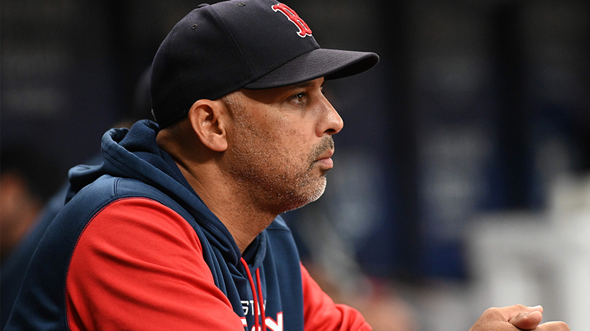 Boston Red Sox manager Alex Cora