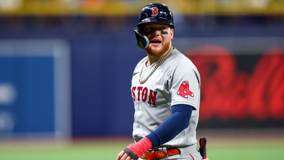 Boston Red Sox outfielder Alex Verdugo