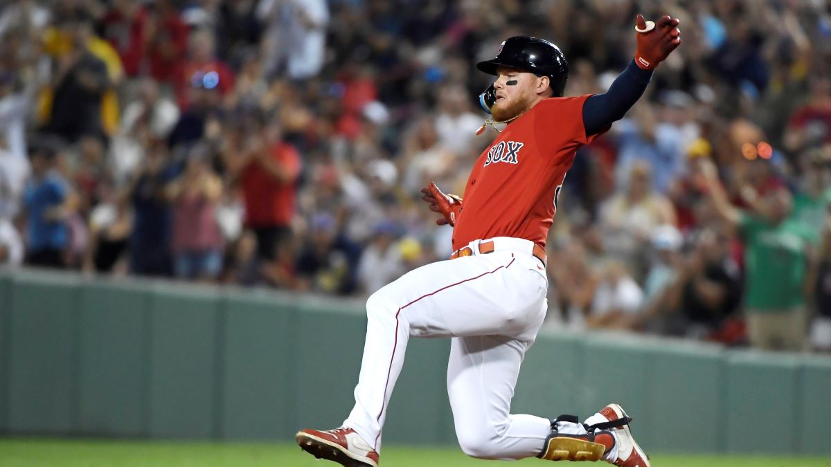 Boston Red Sox outfielder Alex Verdugo