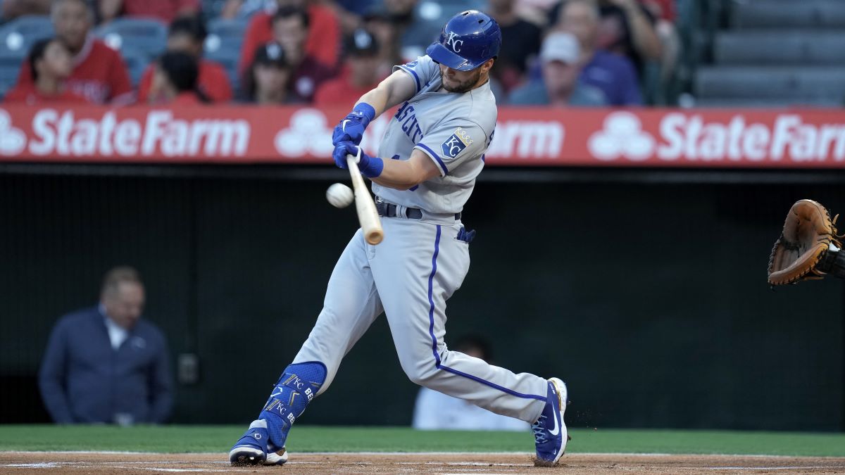 Kansas City Royals outfielder Andrew Benintendi