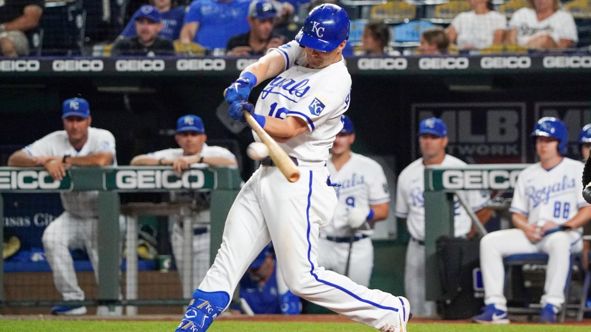 Kansas City Royals outfielder Andrew Benintendi