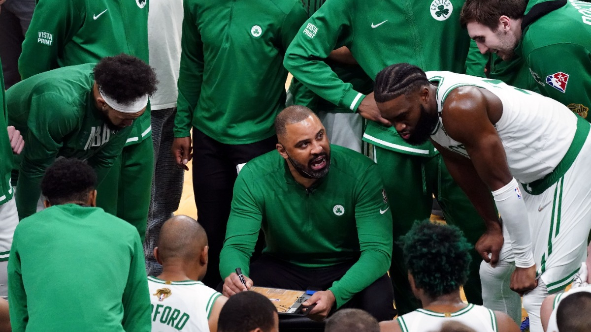 Boston Celtics coach Ime Udoka