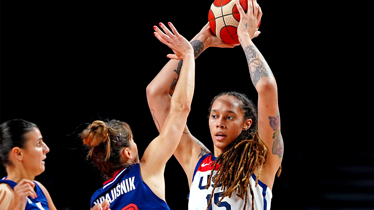 WNBA star and Team USA center Brittney Griner