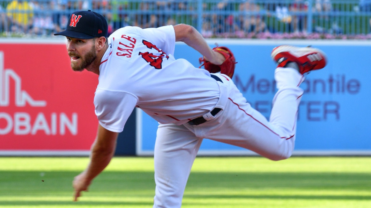 Boston Red Sox pitcher Chris Sale