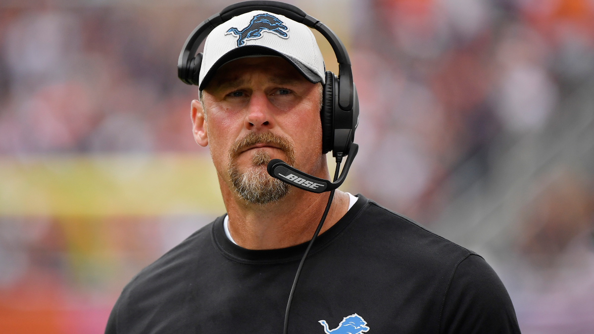 Detroit Lions head coach Dan Campbell