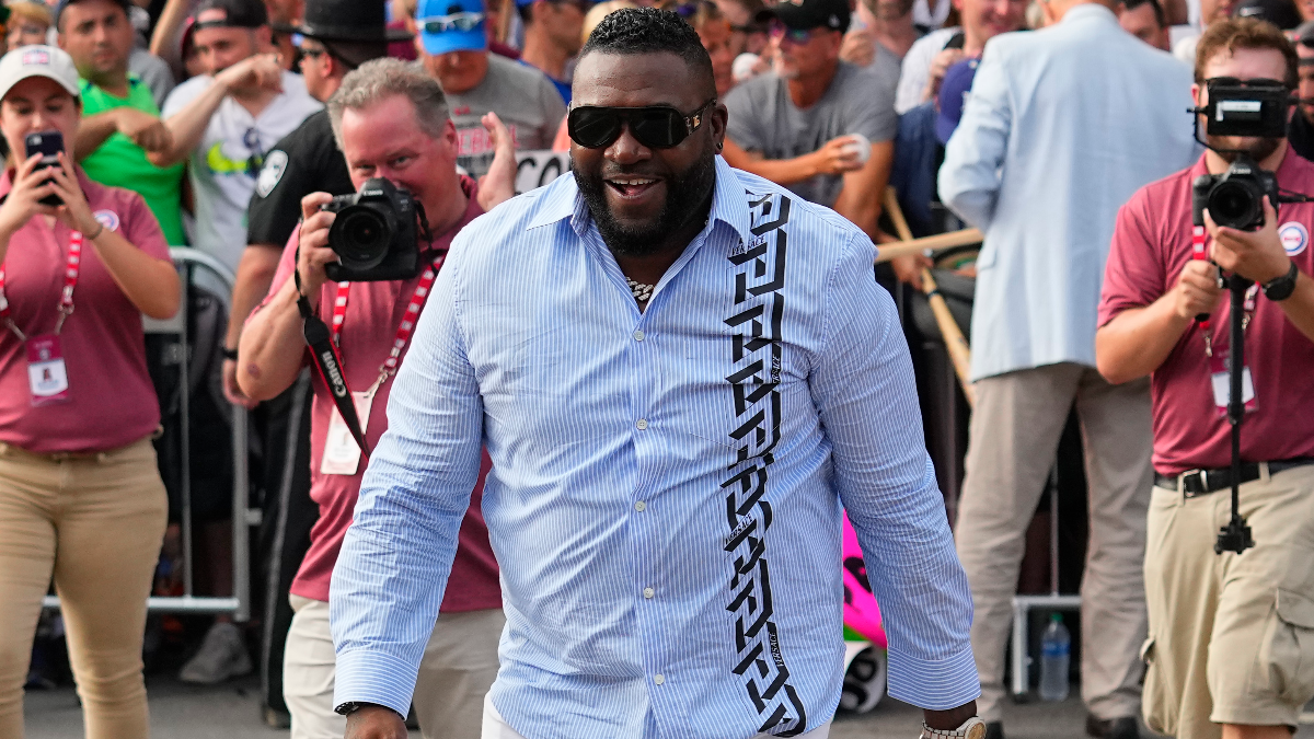 Former Boston Red Sox designated hitter David Ortiz