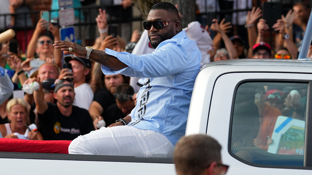Former Boston Red Sox designated hitter David Ortiz