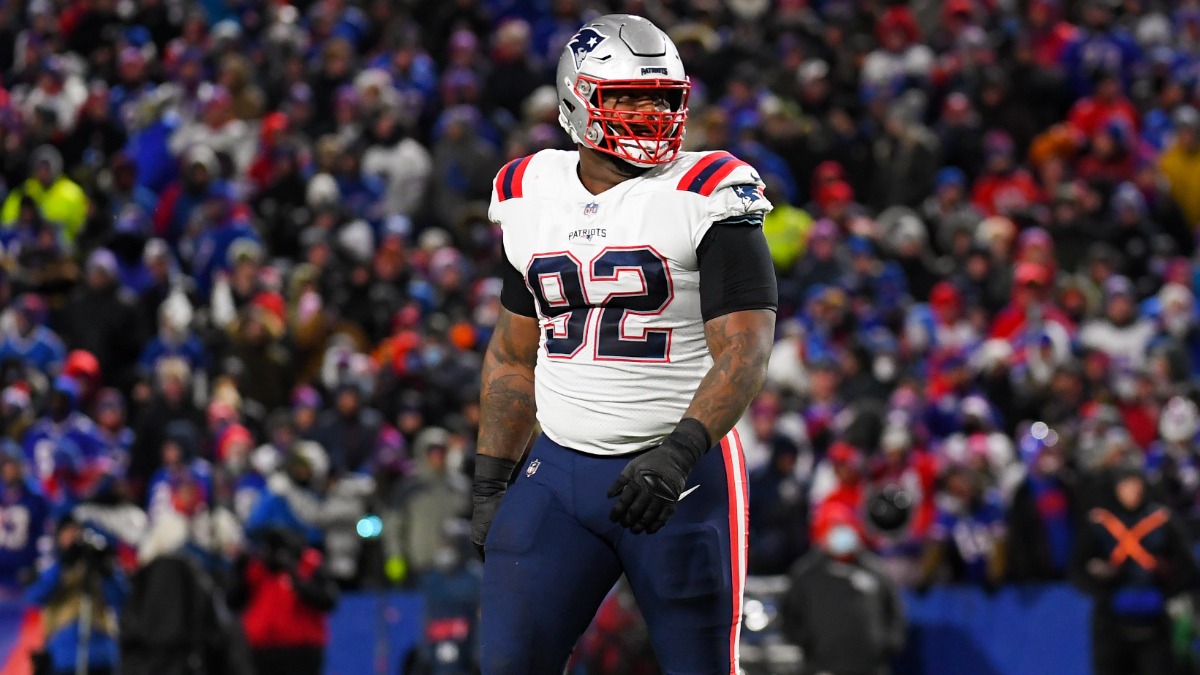 New England Patriots nose tackle Davon Godchaux