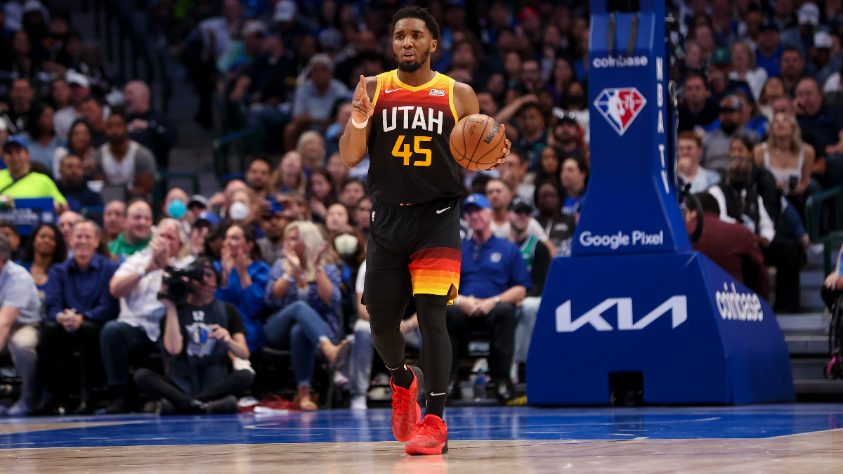 Utah Jazz guard Donovan Mitchell