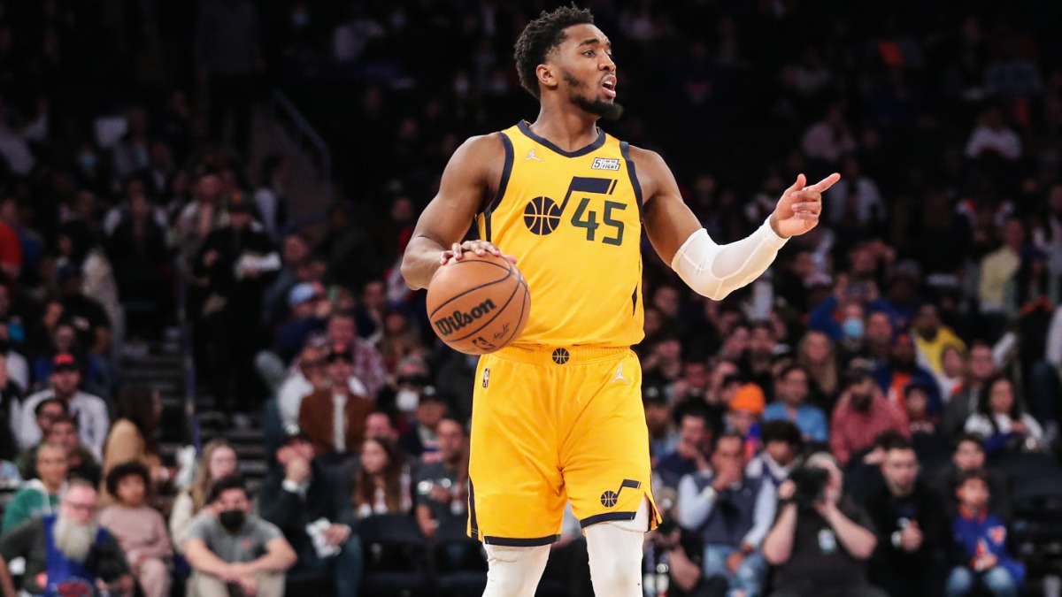 Utah Jazz guard Donovan Mitchell