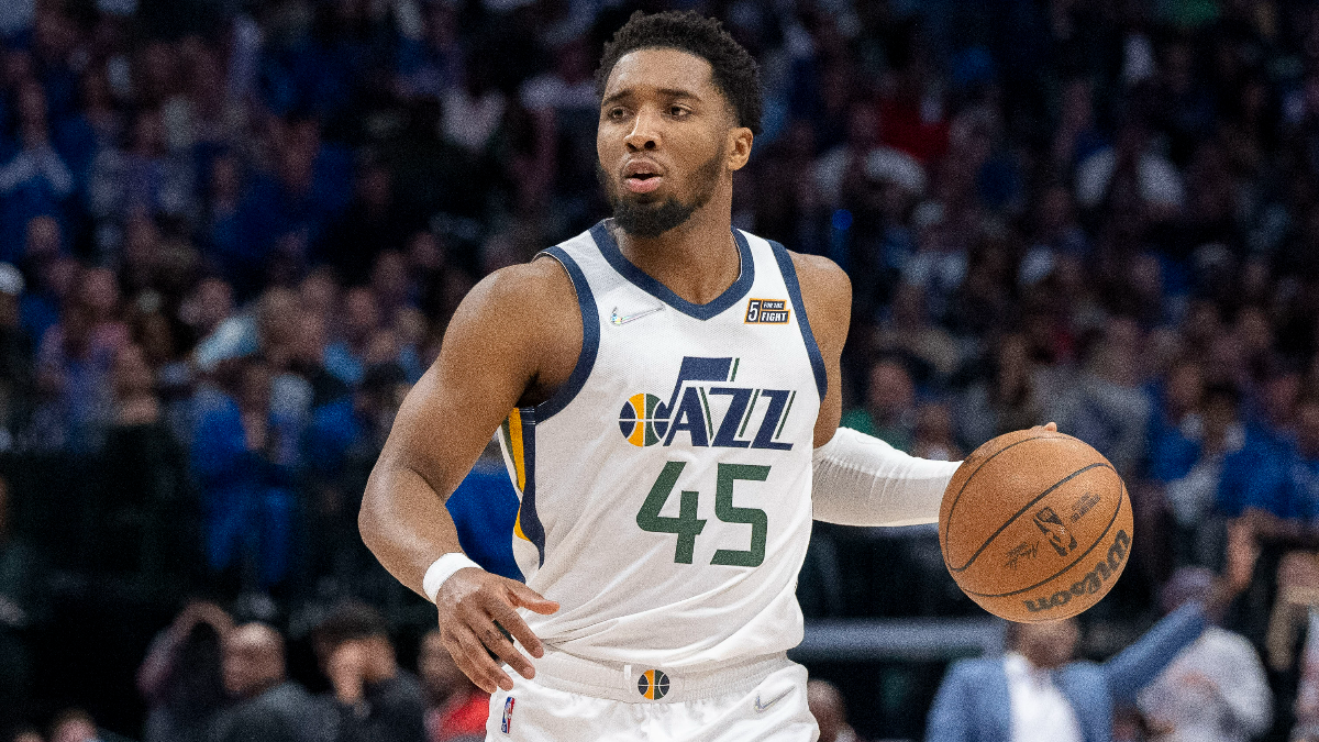 Utah Jazz guard Donovan Mitchell