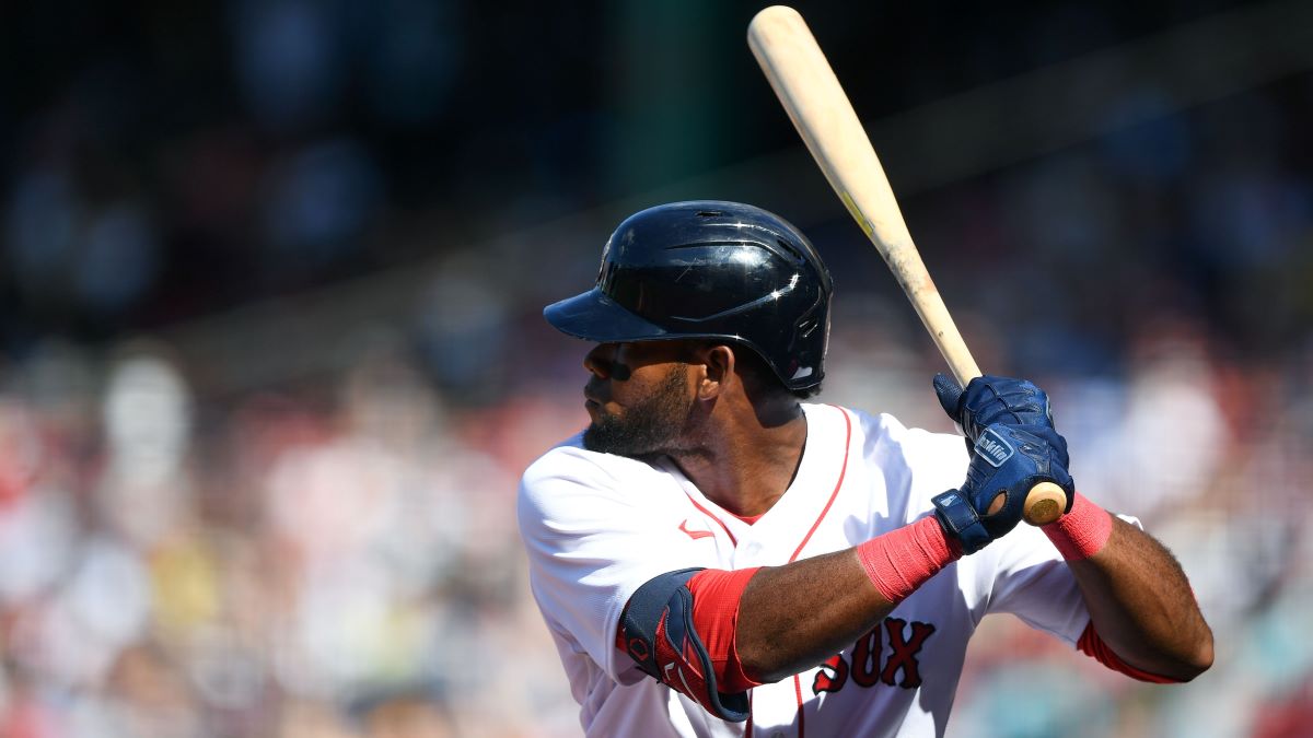 Boston Red Sox first baseman Franchy Cordero