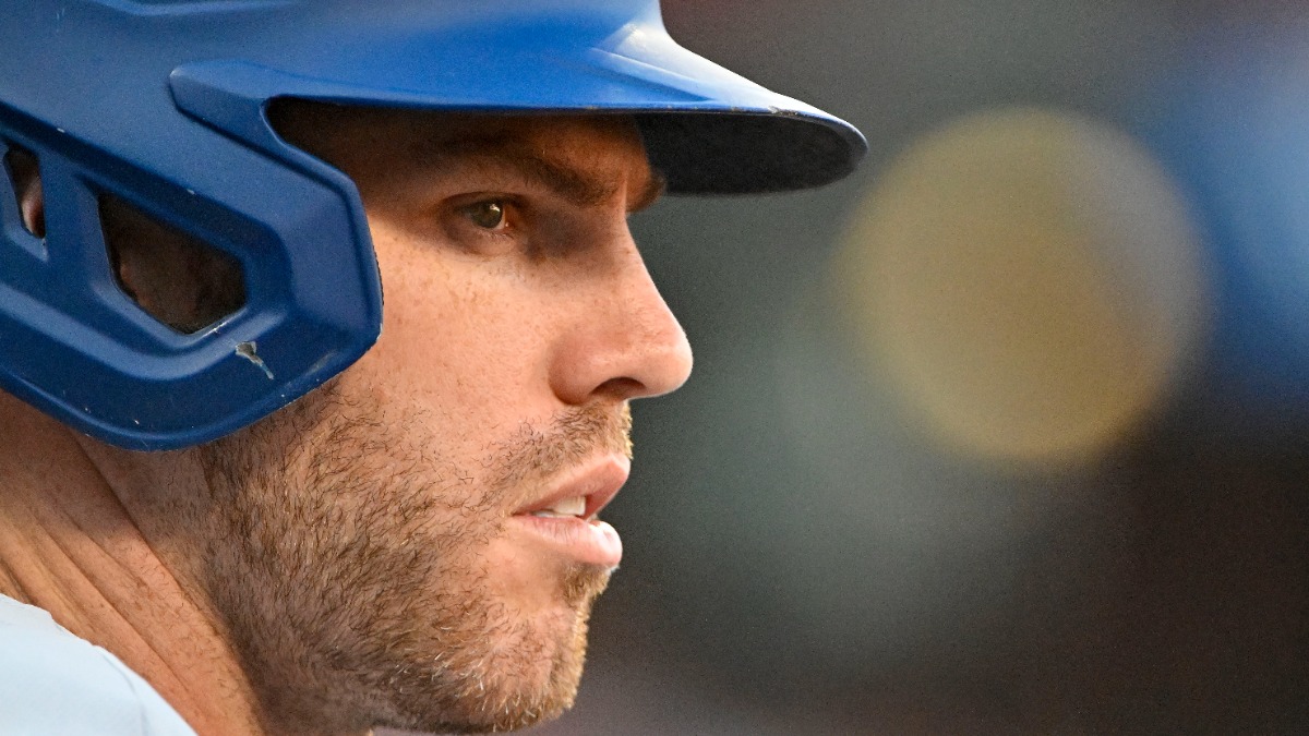 Los Angeles Dodgers first baseman Freddie Freeman
