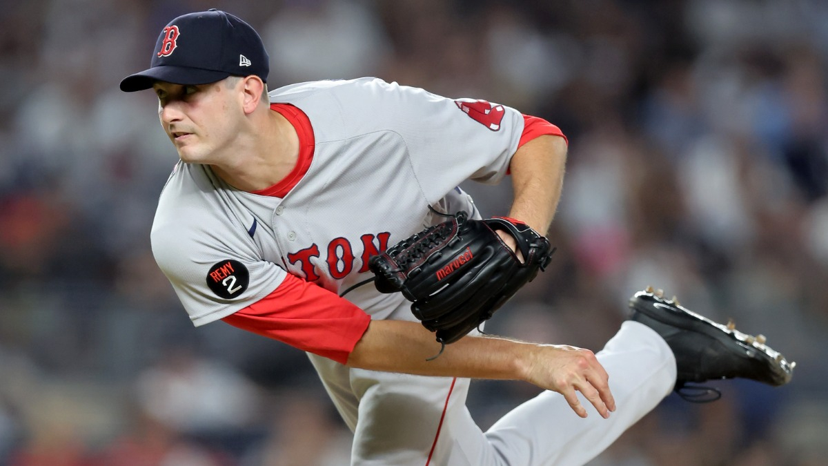 Red Sox pitcher Garrett Whitlock