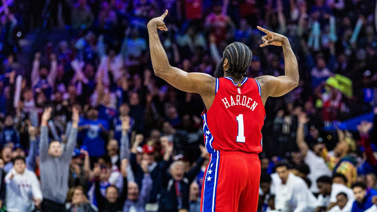Philadelphia 76ers guard James Harden