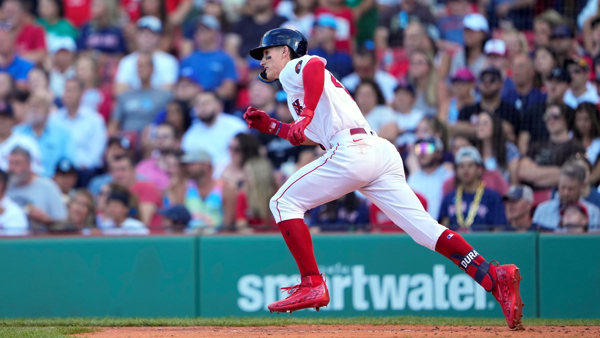 Boston Red Sox outfielder Jarren Duran