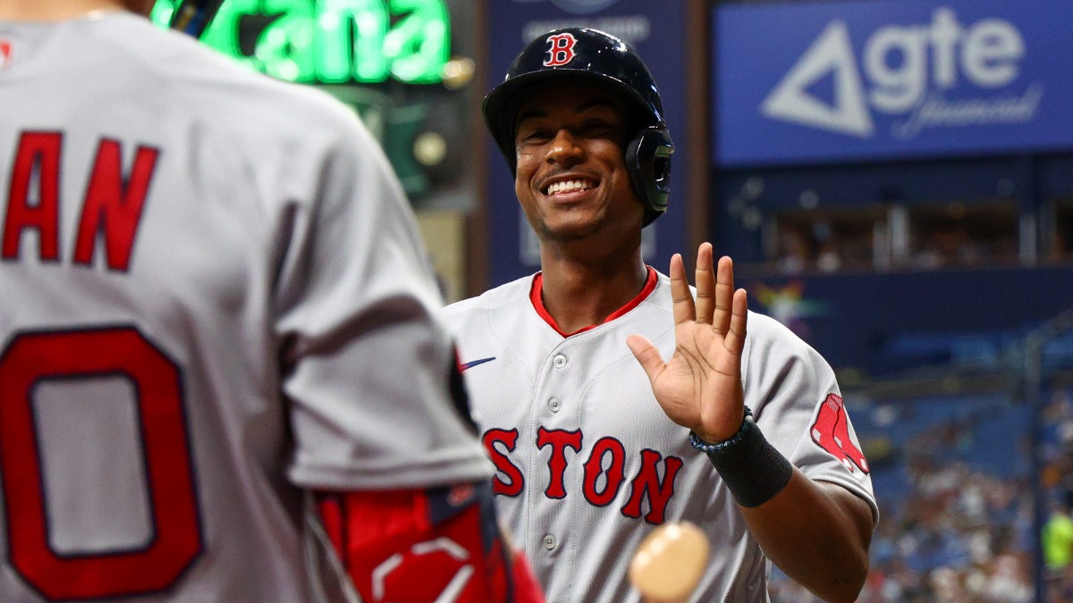 Boston Red Sox second baseman Jeter Downs