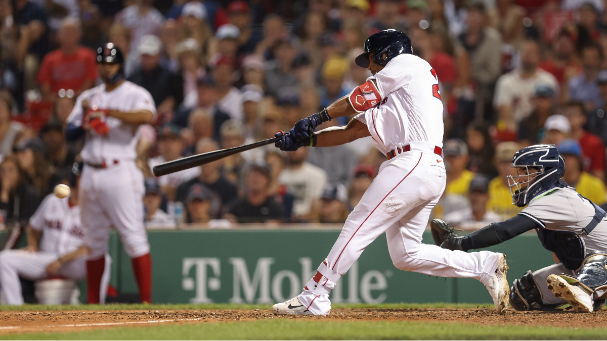 Boston Red Sox infielder Jeter Downs