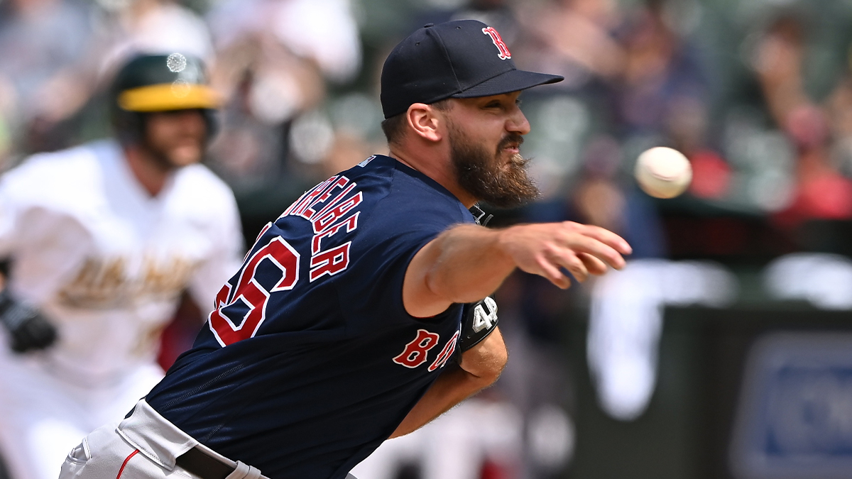 Boston Red Sox pitcher John Schreiber