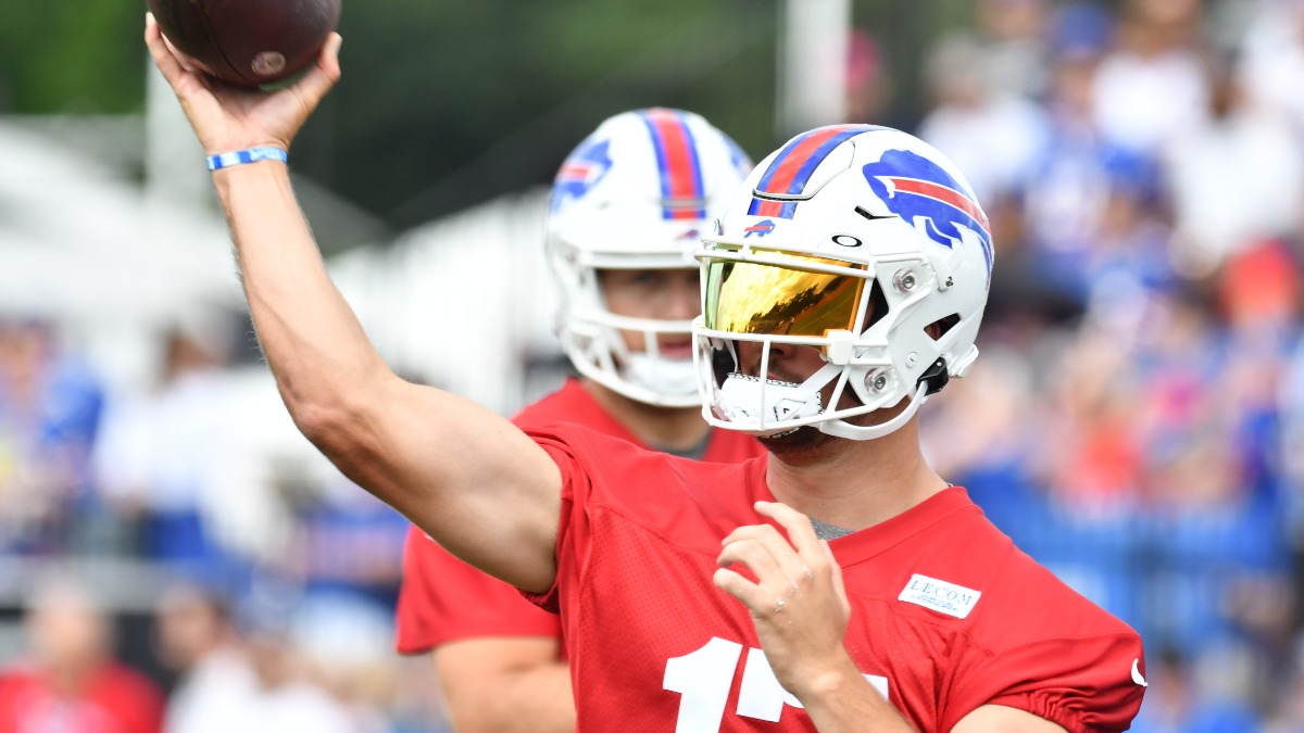 Buffalo Bills quarterback Josh Allen