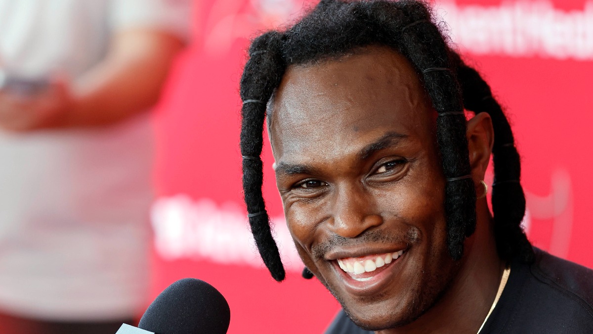 Tampa Bay Buccaneers wide receiver Julio Jones