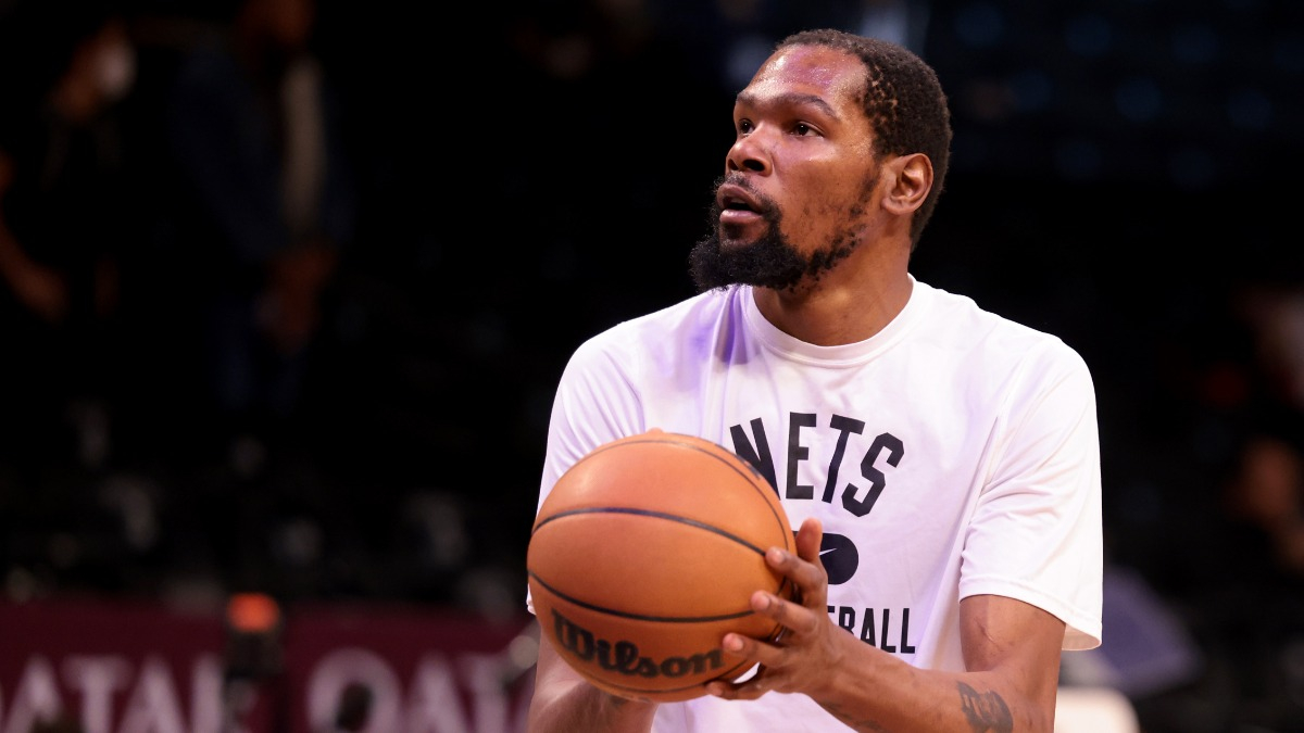 Brooklyn Nets forward Kevin Durant