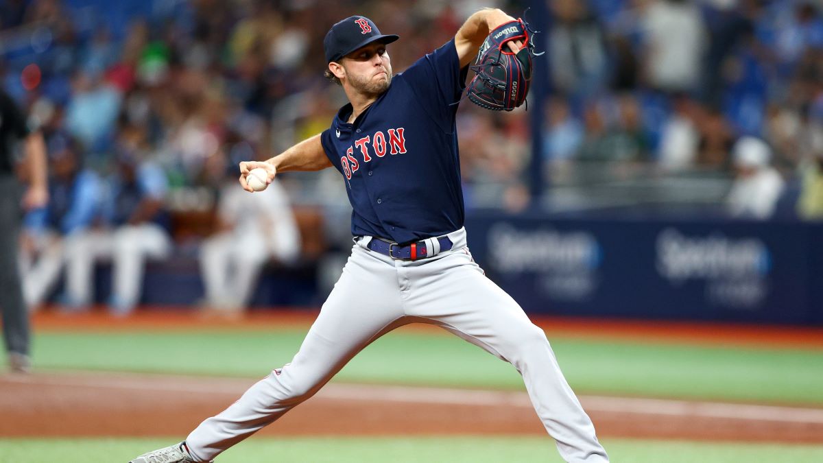 Boston Red Sox starting pitcher Kutter Crawford