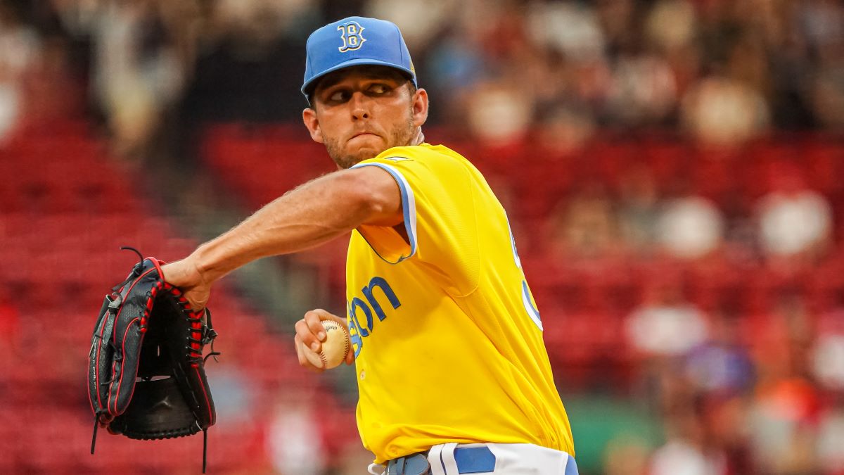 Boston Red Sox starting pitcher Kutter Crawford