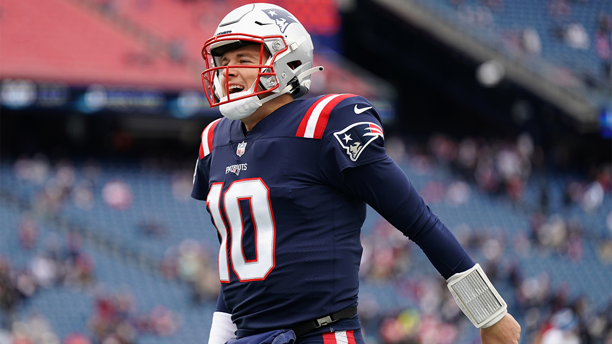New England Patriots quarterback Mac Jones