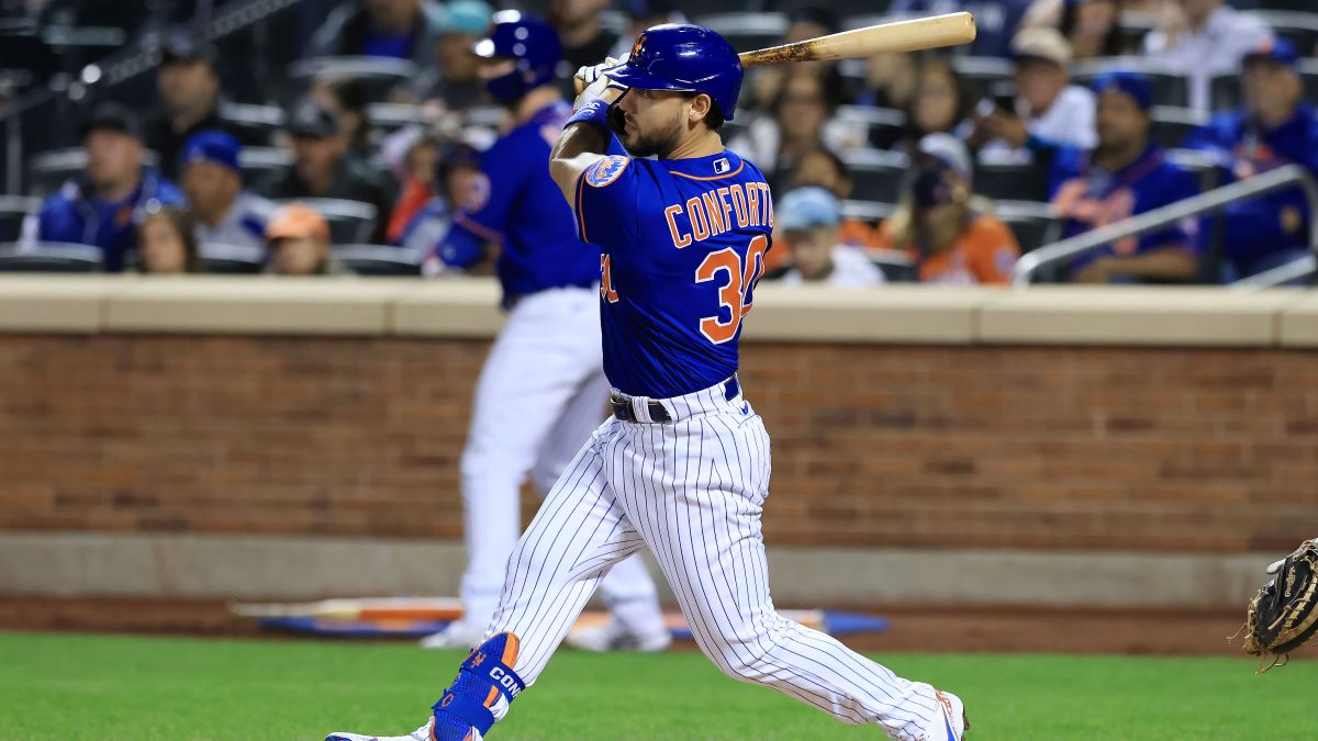 Former New York Mets outfielder Michael Conforto