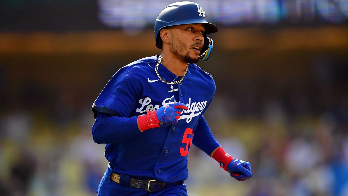 Los Angeles Dodgers outfielder Mookie Betts