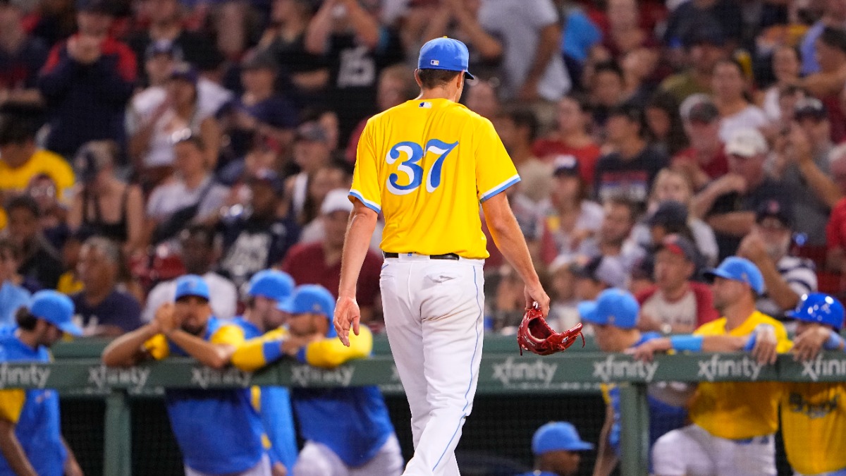 Boston Red Sox starting pitcher Nick Pivetta