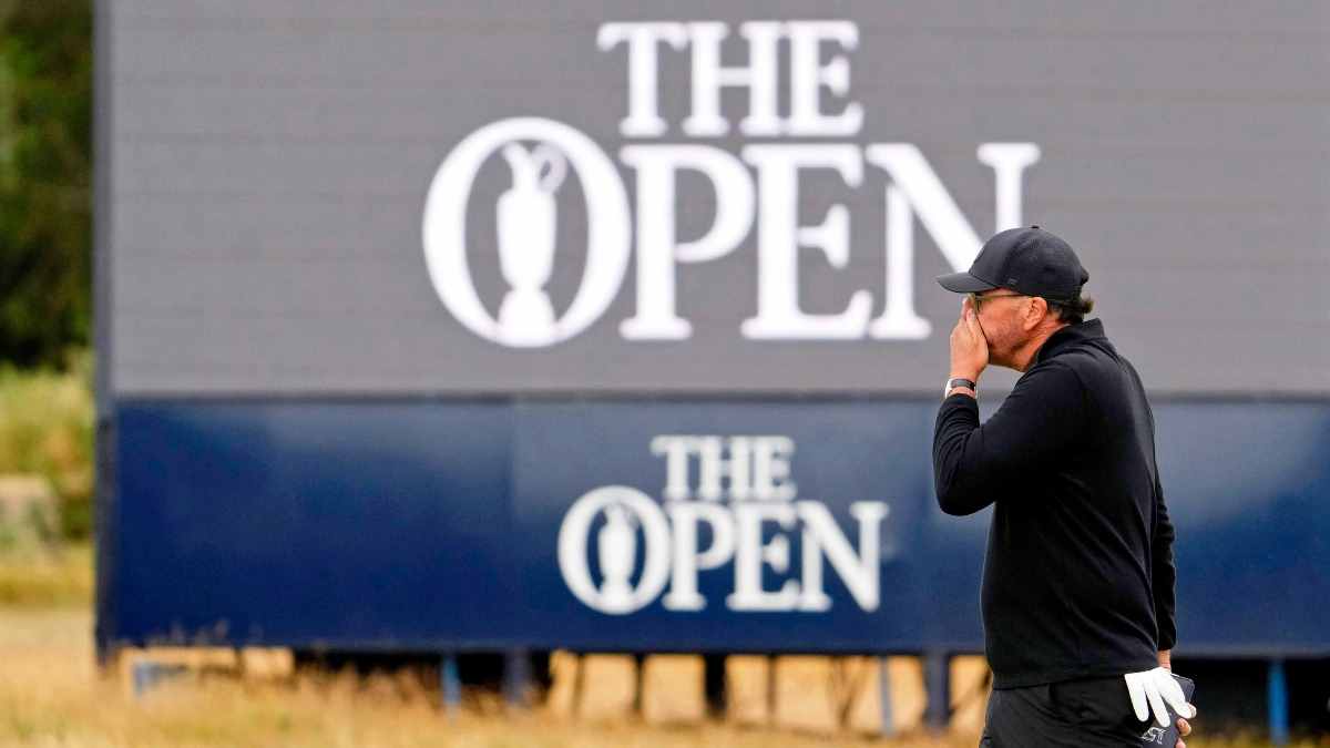 American professional golfer Phil Mickelson
