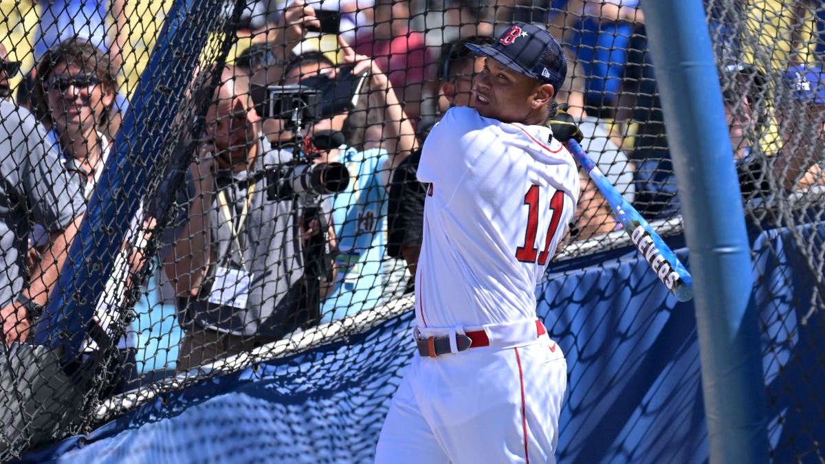 Boston Red Sox third baseman Rafael Devers