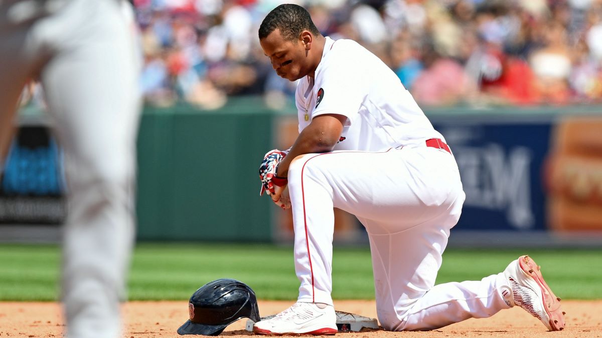 Boston Red Sox third baseman Rafael Devers