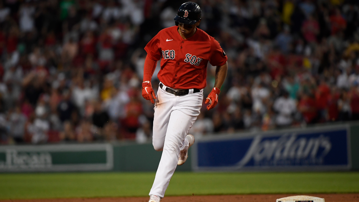 Boston Red Sox third baseman Rafael Devers