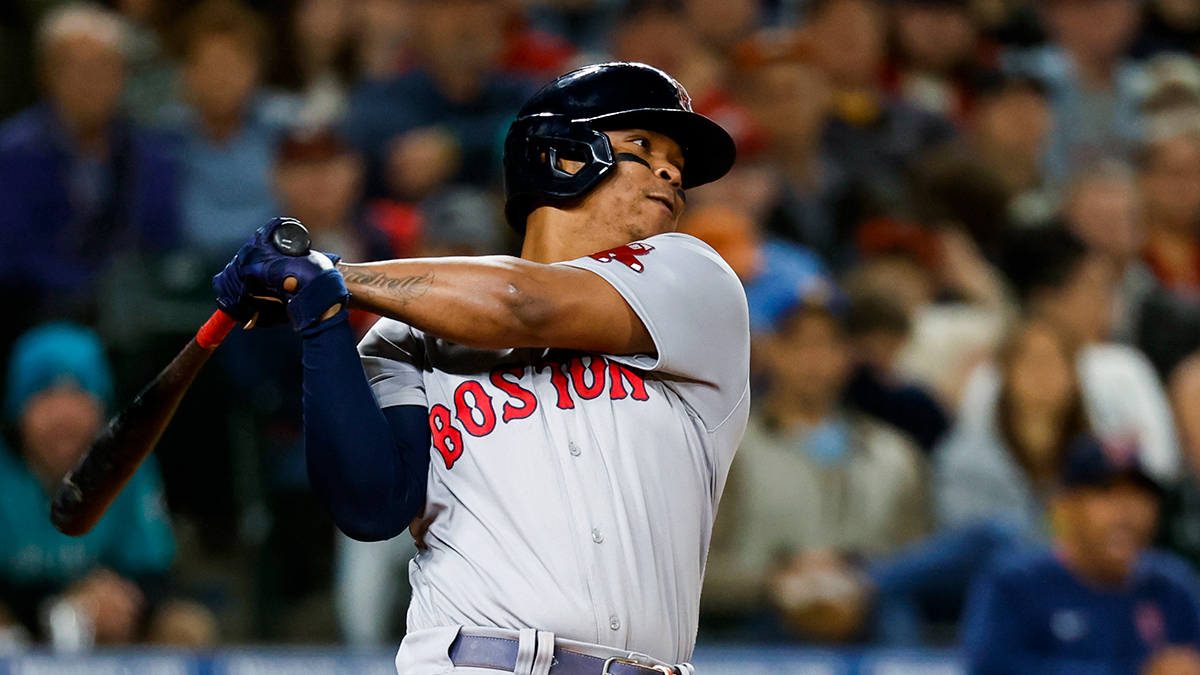 Boston Red Sox third baseman Rafael Devers