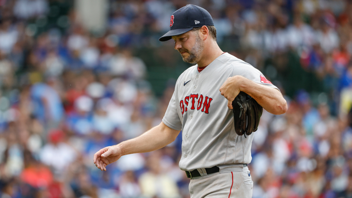 Boston Red Sox starting pitcher Rich Hill