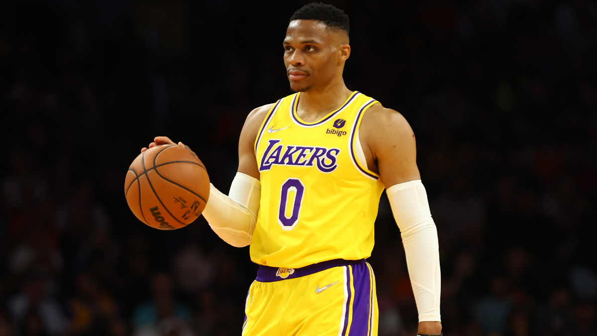 Los Angeles Lakers guard Russell Westbrook