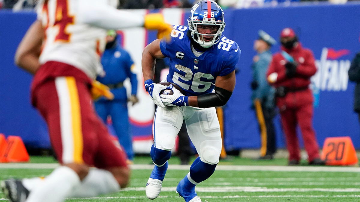 New York Giants running back Saquon Barkley