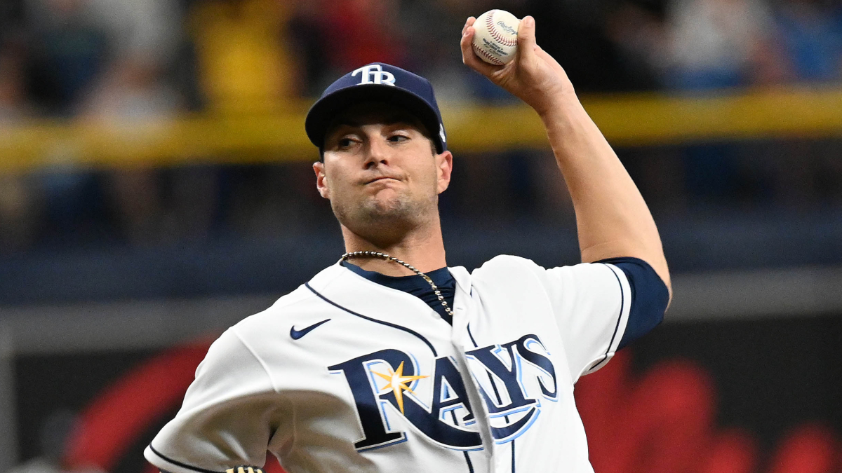 Tampa Bay Rays pitcher Shane McClanahan