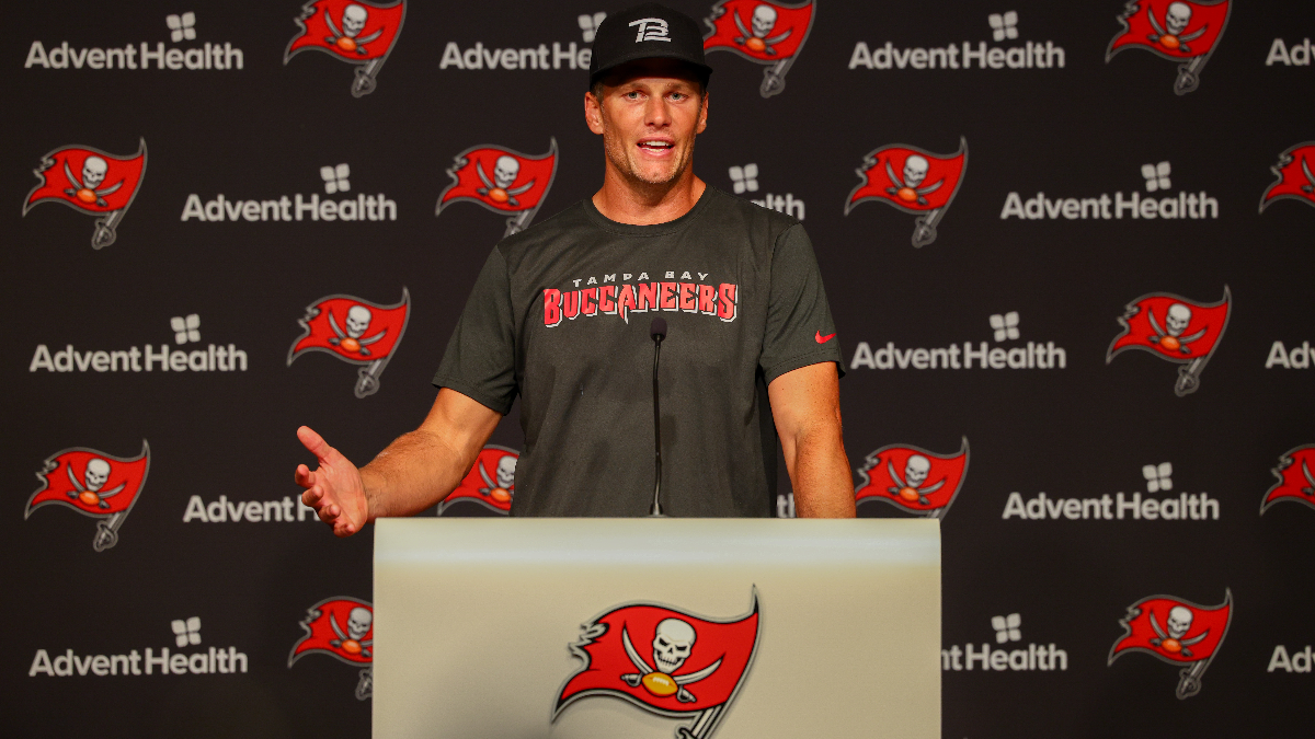 Tampa Bay Buccaneers quarterback Tom Brady