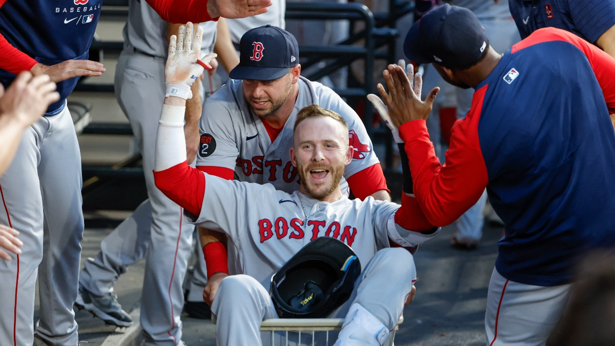 Boston Red Sox second baseman Trevor Story